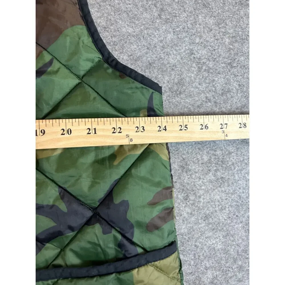 VINTAGE Northwest Territory Vest Mens XL Camo Quilted Hunting Outdoor Workwear - Picture 2 of 5